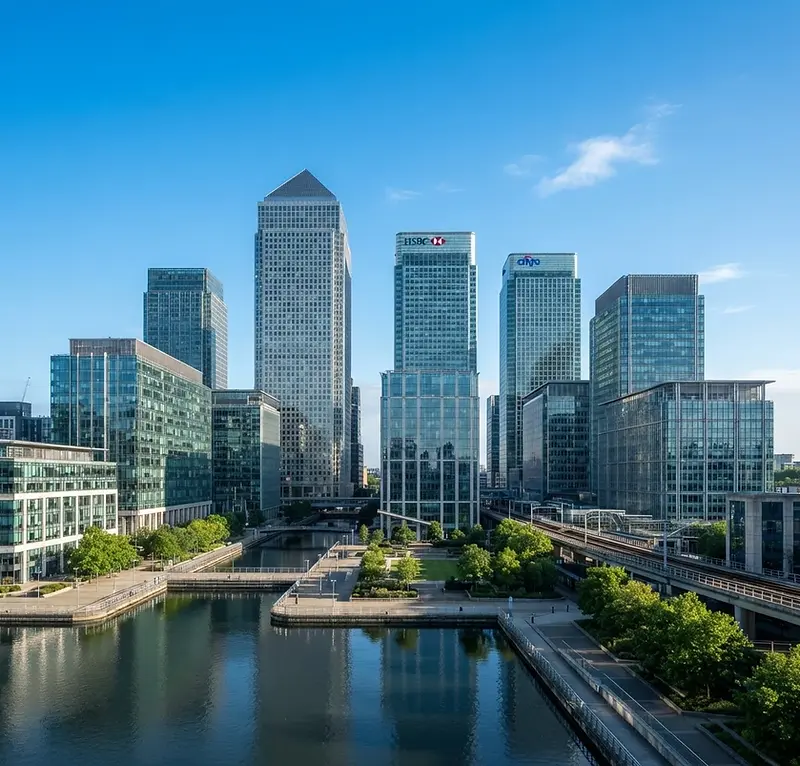 London business district