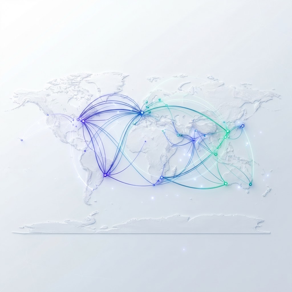 Global agency trade network