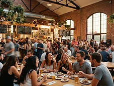 Market 57 at 57 East in Downtown Newnan