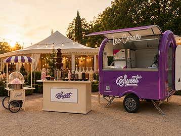 Premium dessert experience station