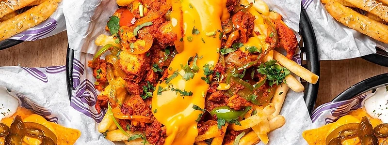 Loaded fries platters from Sweet Diner