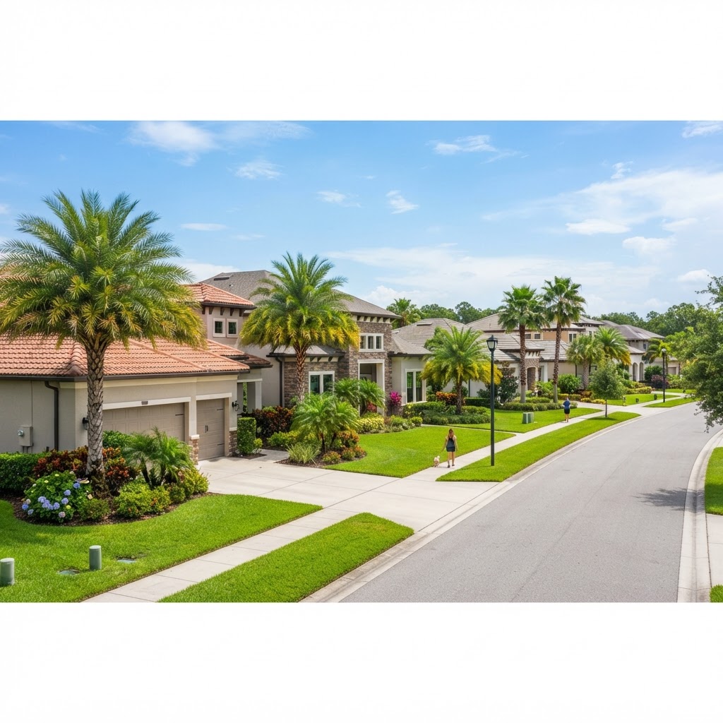 Winter Garden Realtor meeting with clients to discuss their needs