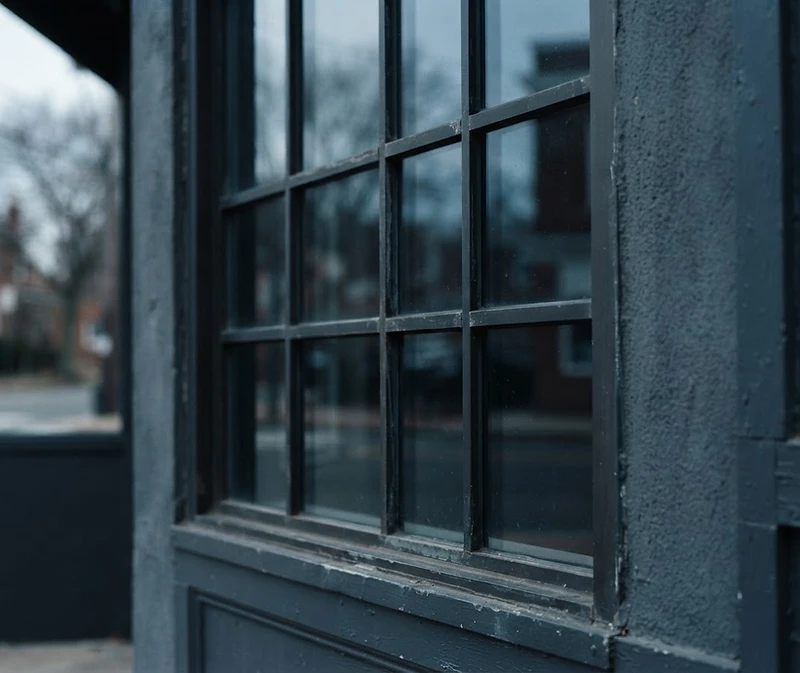 Long Island local storefront texture
