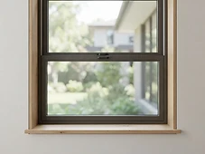 Energy-efficient replacement window detail