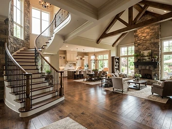 Example whole-home renovation — restored woodwork and updated interior