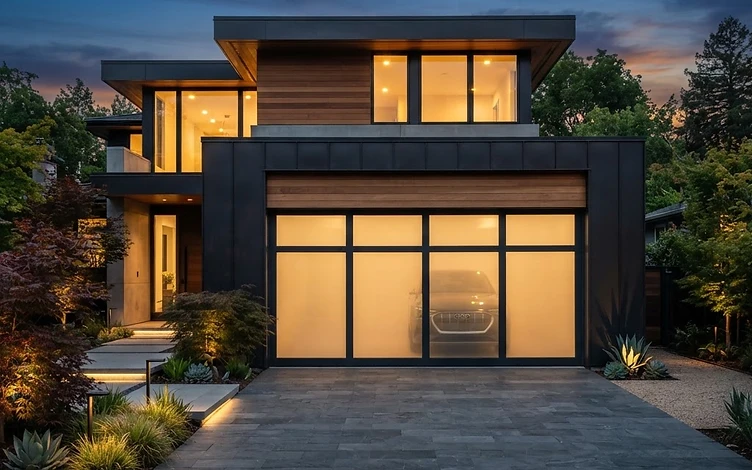 Contemporary Glass Door