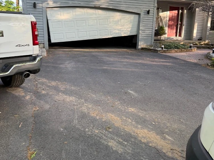 Before — Off-Track Door