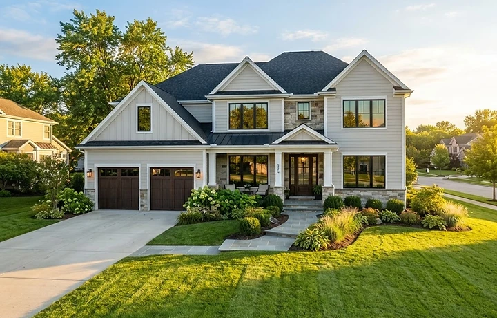 Northeast Ohio home with a new roof
