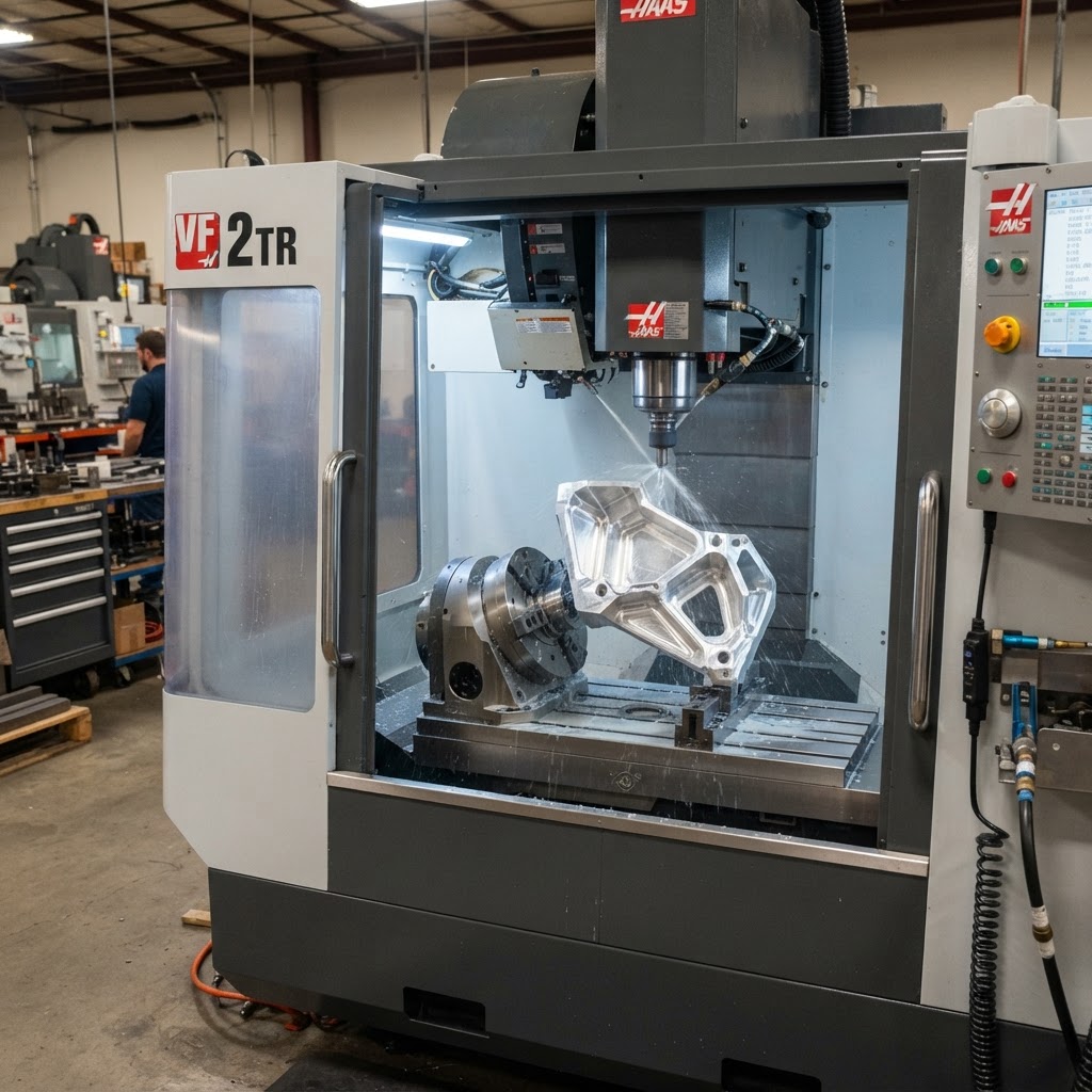 CNC Milling 4 Axis