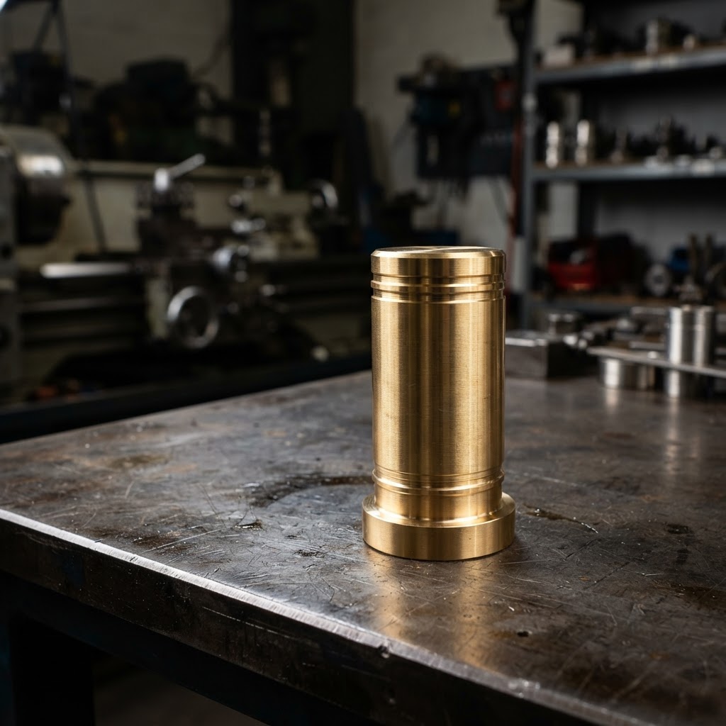 Brass CZ121 machined sample