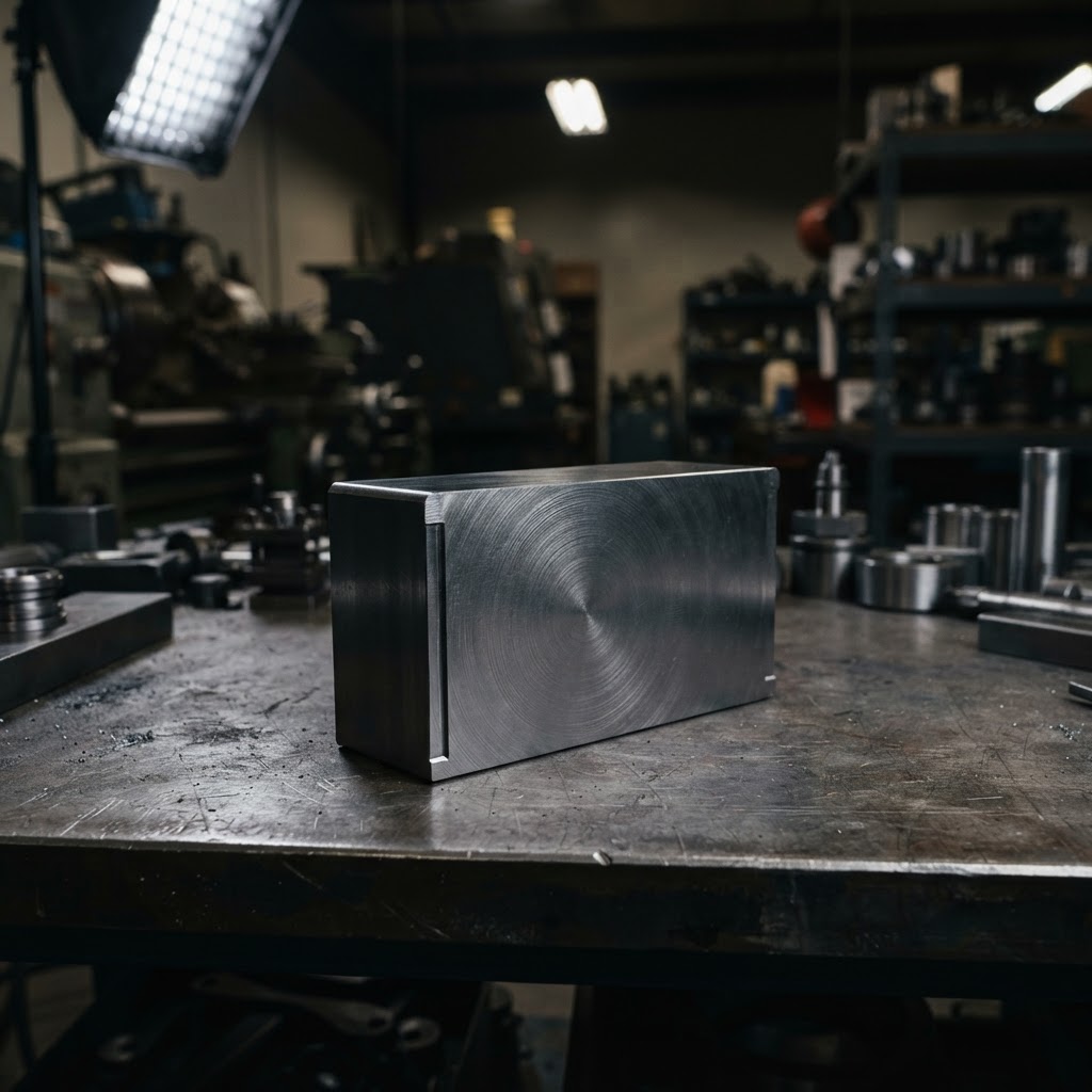 Titanium Grade 5 (Ti-6Al-4V) machined sample