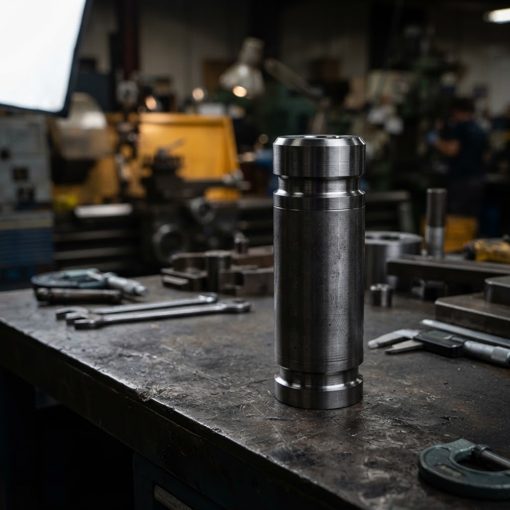 Mild Steel EN8 machined sample