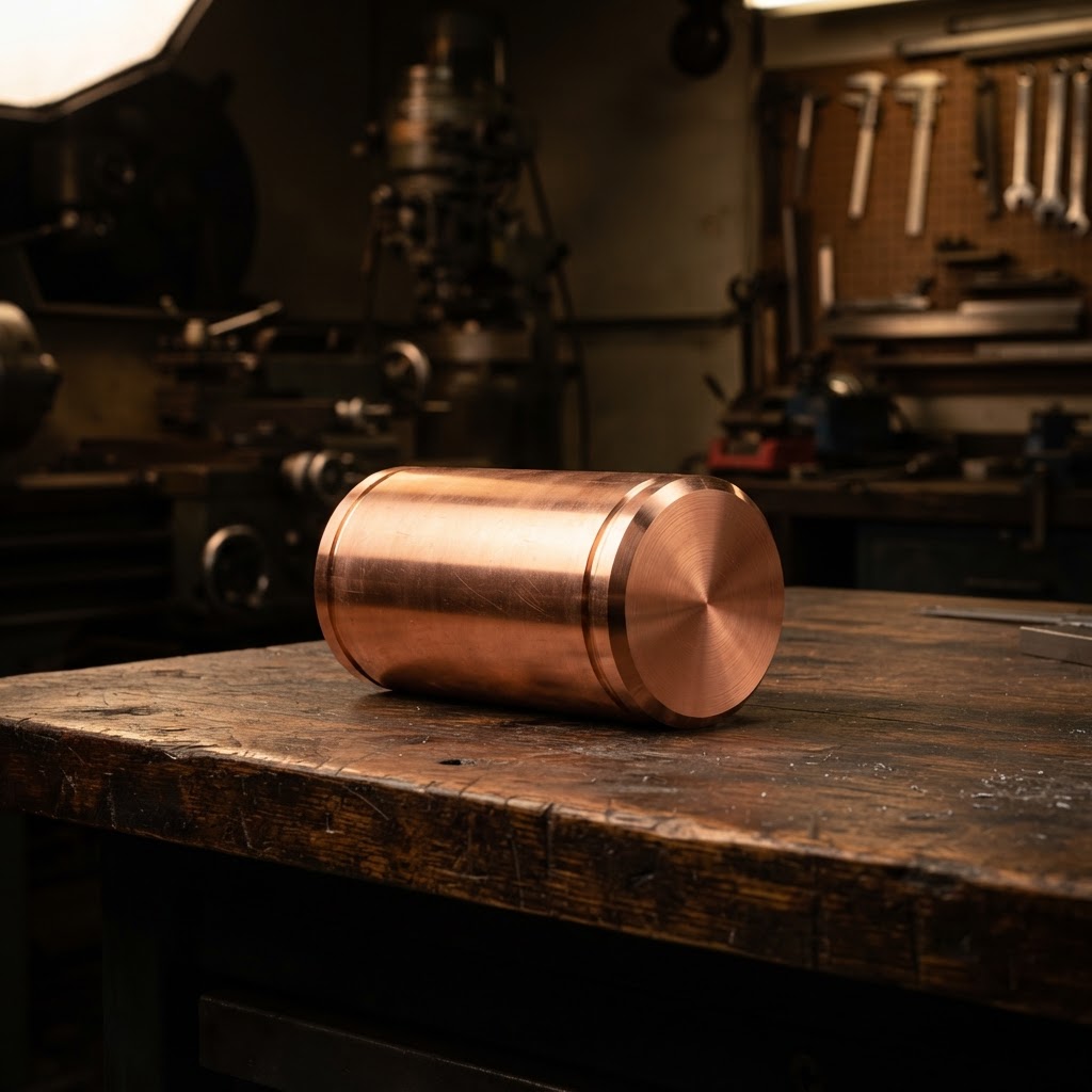 Copper C110 machined sample