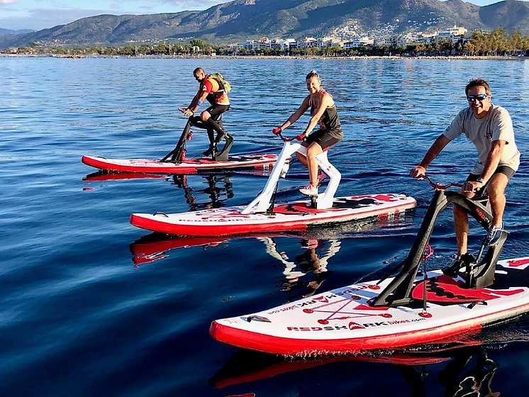 Red Shark water bikes