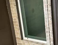Covered patio with clean windows, Greater Houston