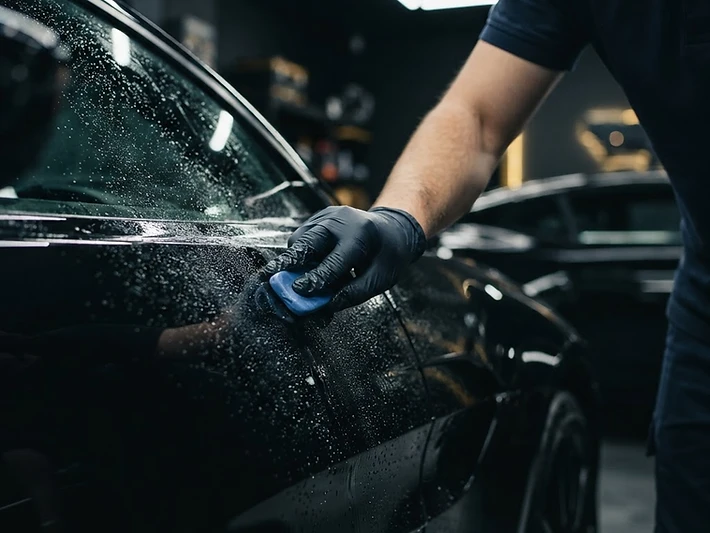 Mechanical clay bar decontamination