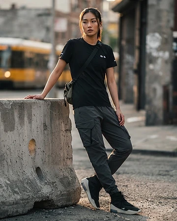 Tee Perforé - Black - NOSA CO.