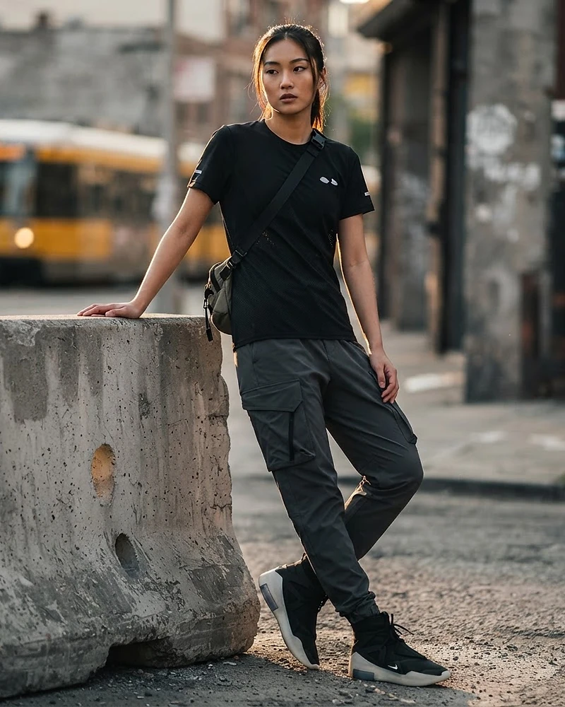 Tee Perforé - Black - NOSA CO.