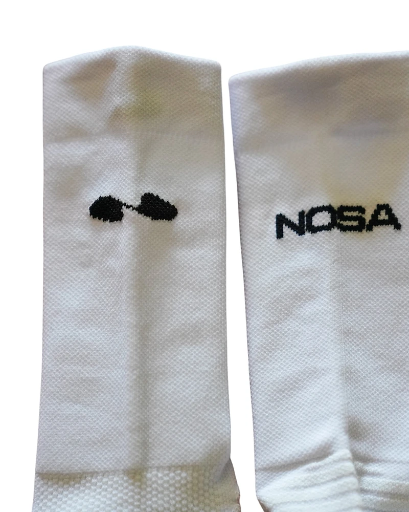 Chaussettes Grip - White - NOSA CO.