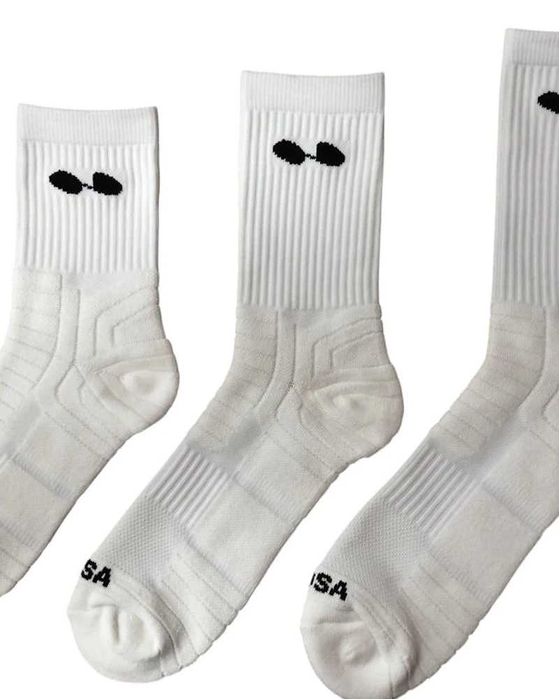 Chaussettes Crew - Black - NOSA CO.