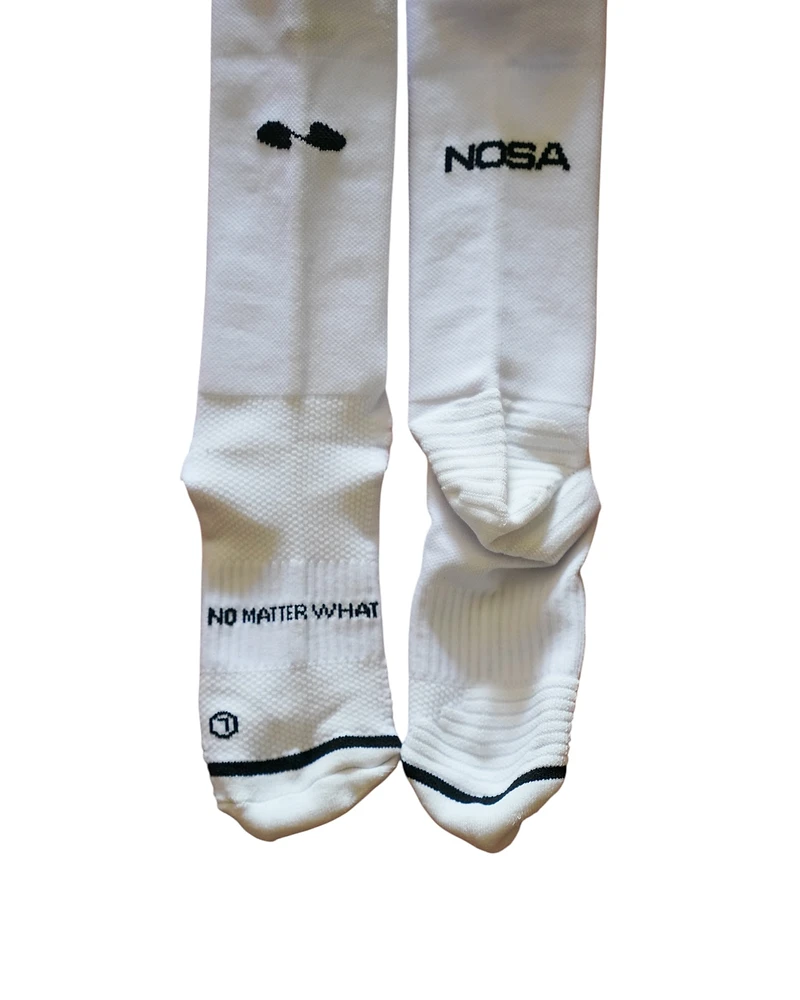 Chaussettes Grip - White - NOSA CO.