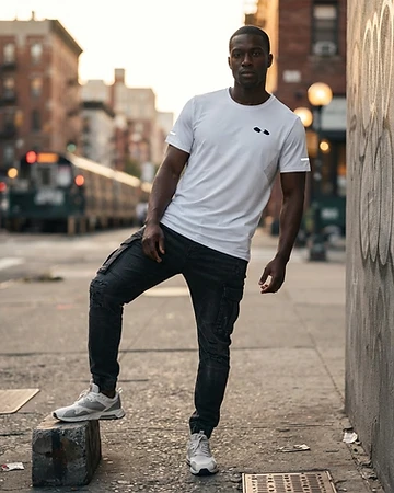 Tee Perforé - White - NOSA CO.
