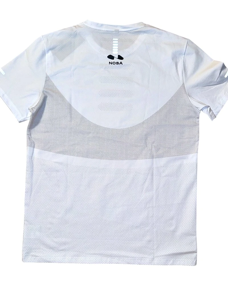 Tee Perforé - White - NOSA CO.