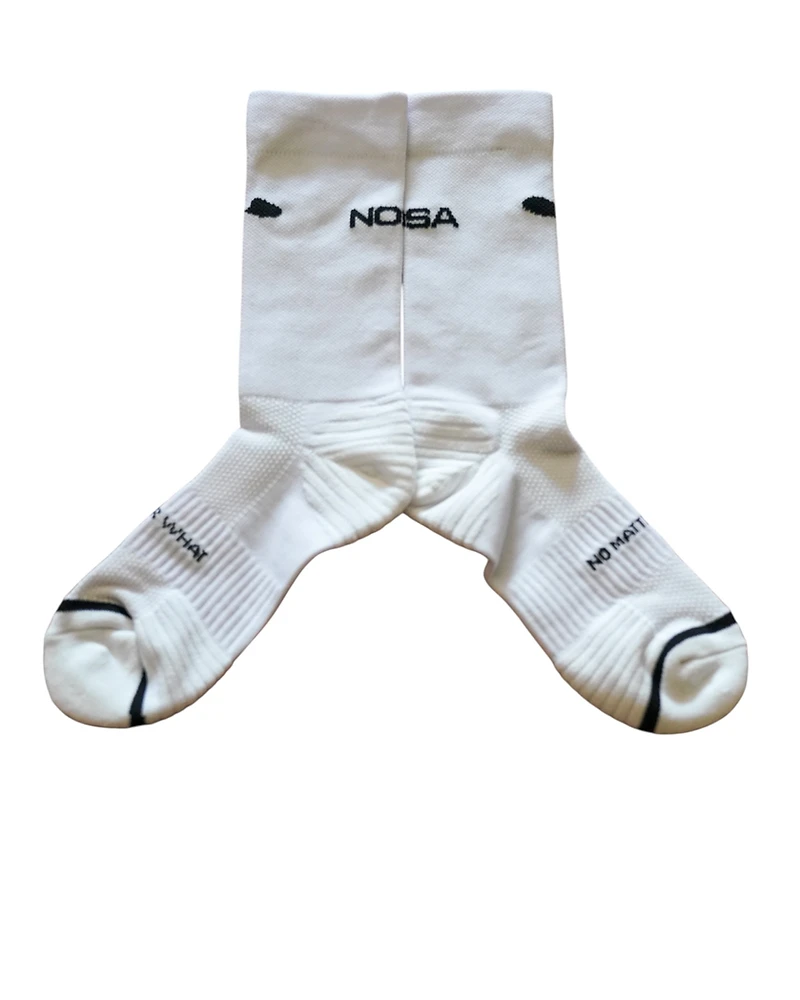 Chaussettes Grip - White - NOSA CO.