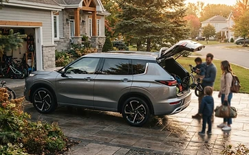 7 places et électrique : l'Outlander PHEV pour les familles de la Rive-Sud