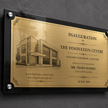 Corporate Plaque