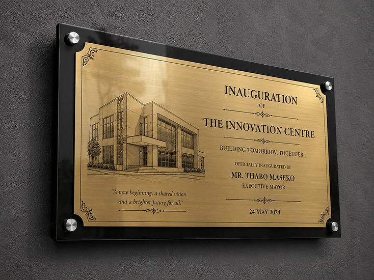 Corporate Plaque