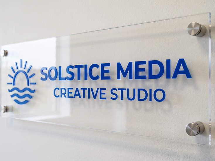 Acrylic with Acrylic 3D Signage | GT Laser