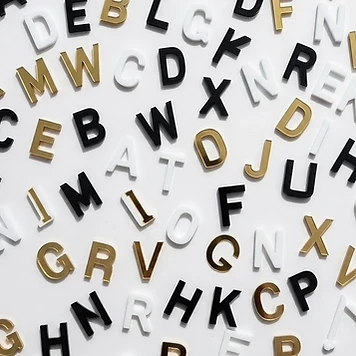 Cut-Out Letters