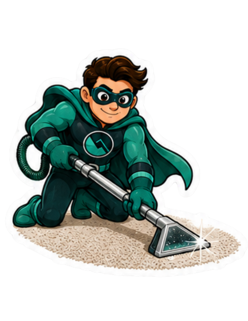 Carpet Hero treating a pet stain