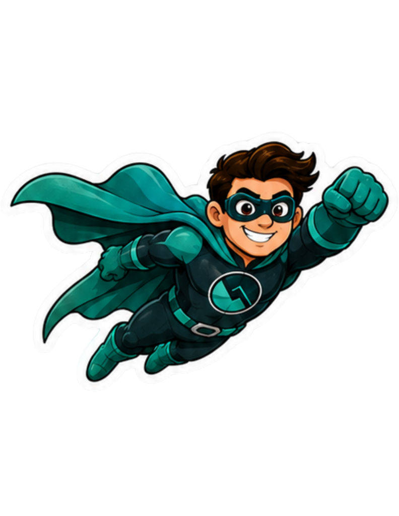 Carpet Hero flying into action
