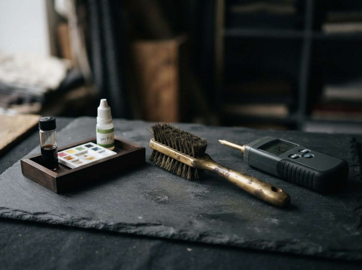 The atelier's tools