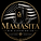 Mamasitas Bin Cleaning Co. logo — gold emblem with trash bin and crown