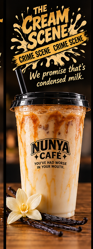 The Cream Scene iced coffee