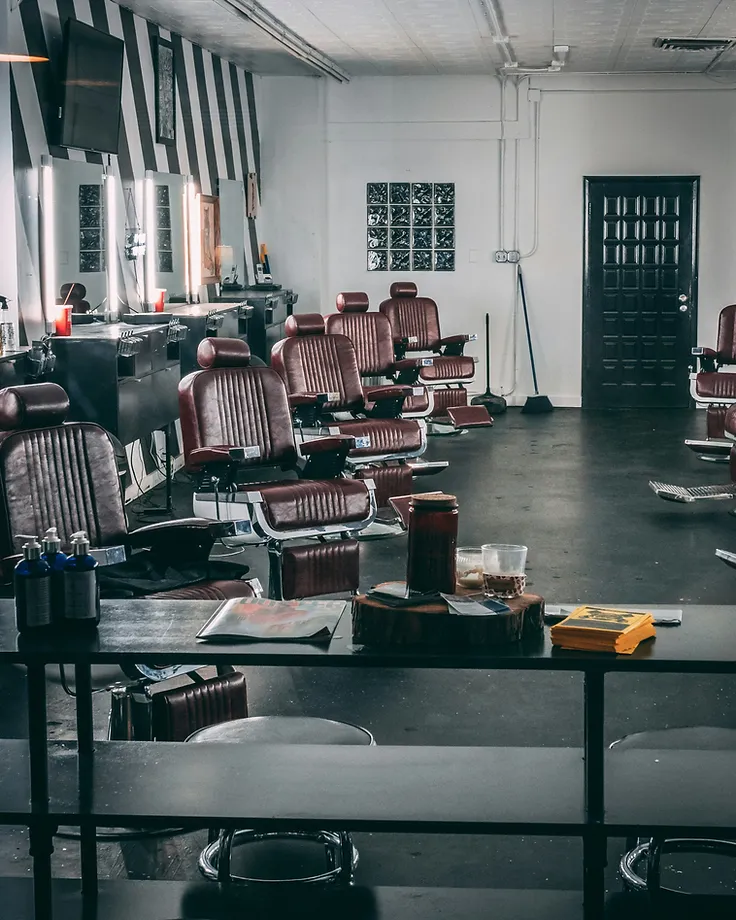 The Miami Barber House interior
