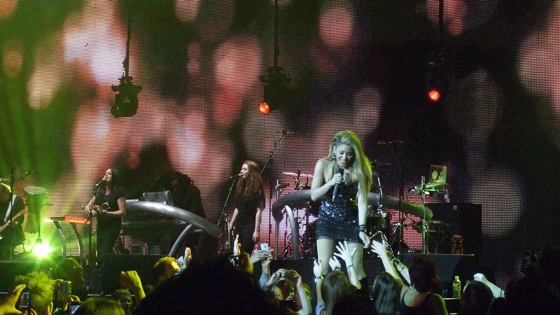 55.000 por noche: Shakira llenó Madrid trece veces