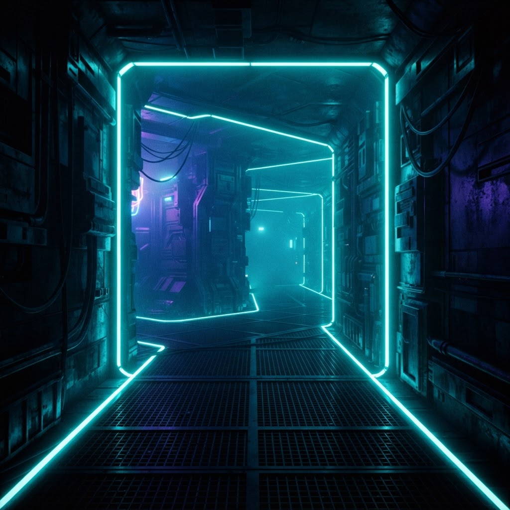 Neon Maze