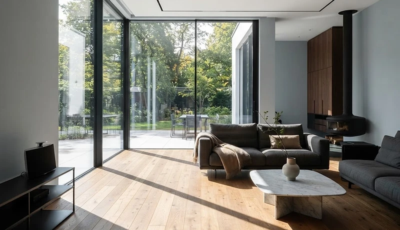 Eichen-Landhausdielen im Wohnzimmer: Werkstoffkunde, Sortierungen, Raumakustik und Montage