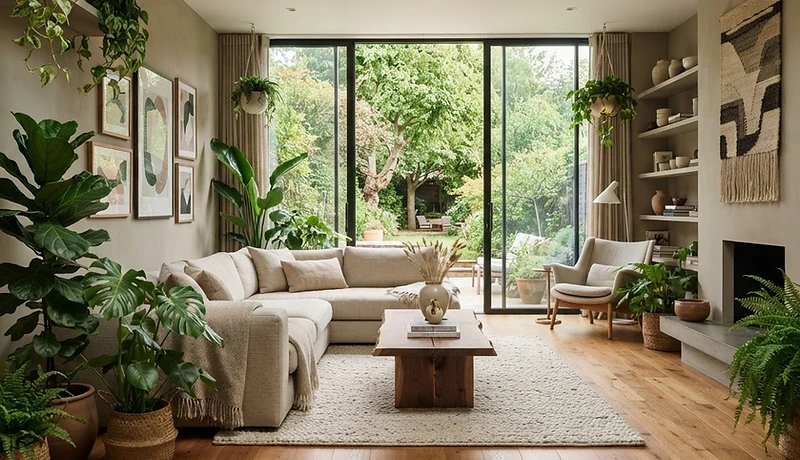 Biophilic Design mit Bodenbezug: Natur, Licht und Material im Einklang
