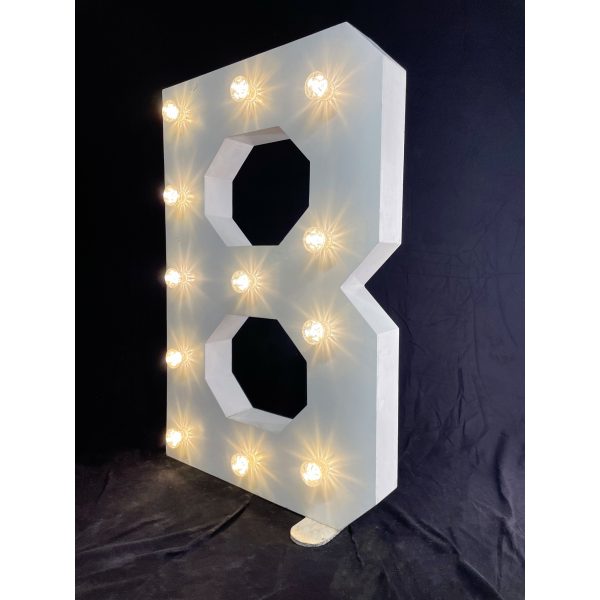 LED Light Up Letter B