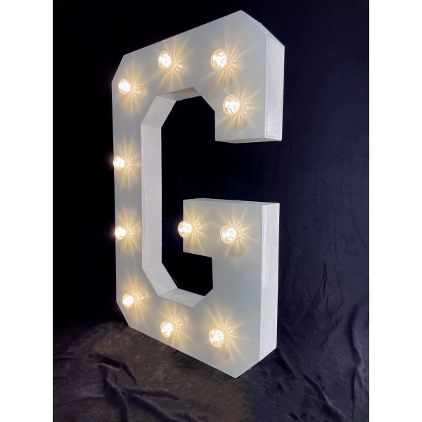 LED Light Up Letter G