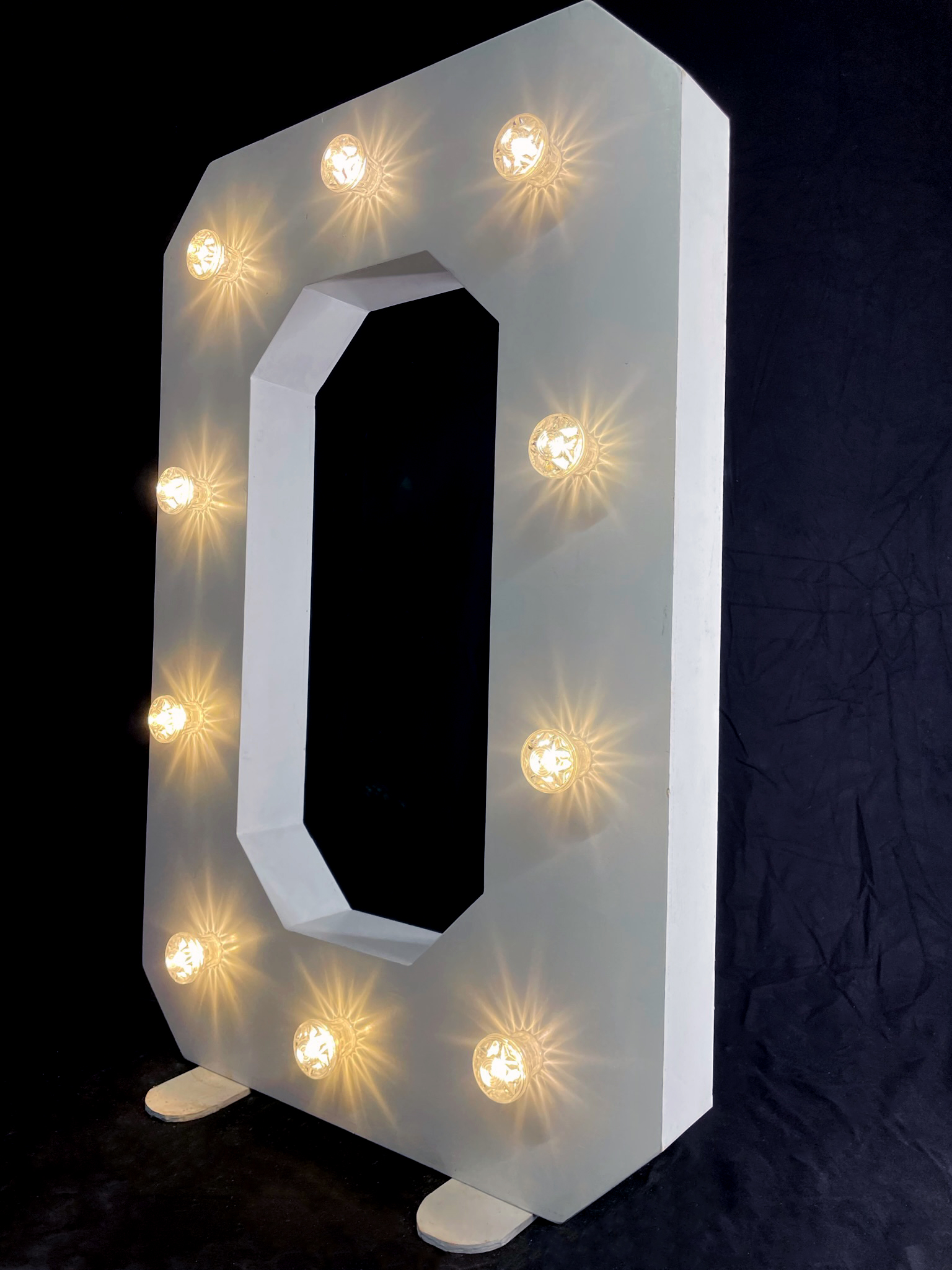LED Light Up Number 0