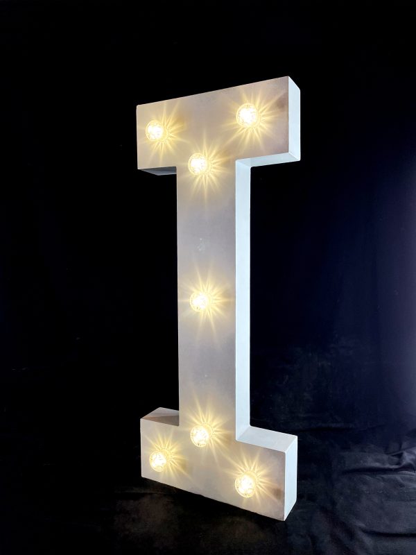 LED Light Up Letter I