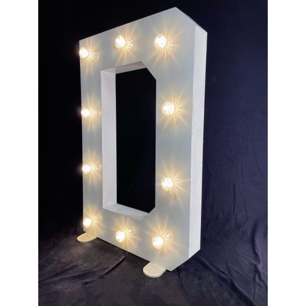 LED Light Up Letter D