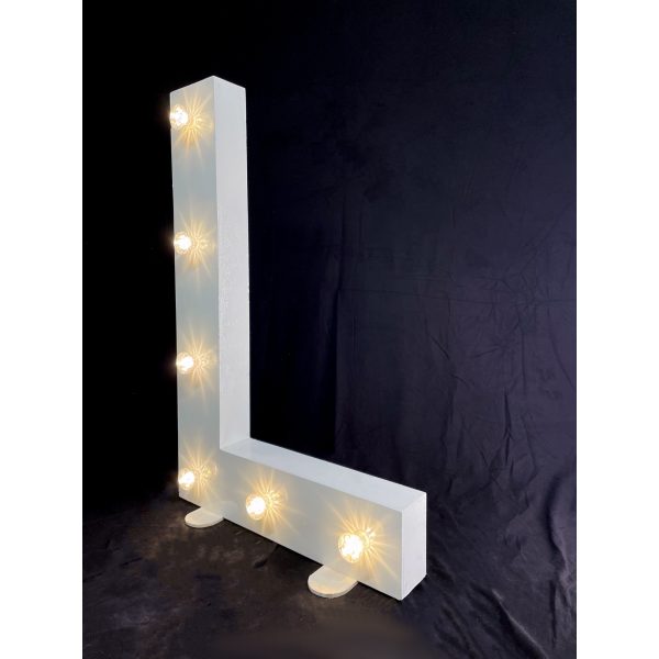 LED Light Up Letter L