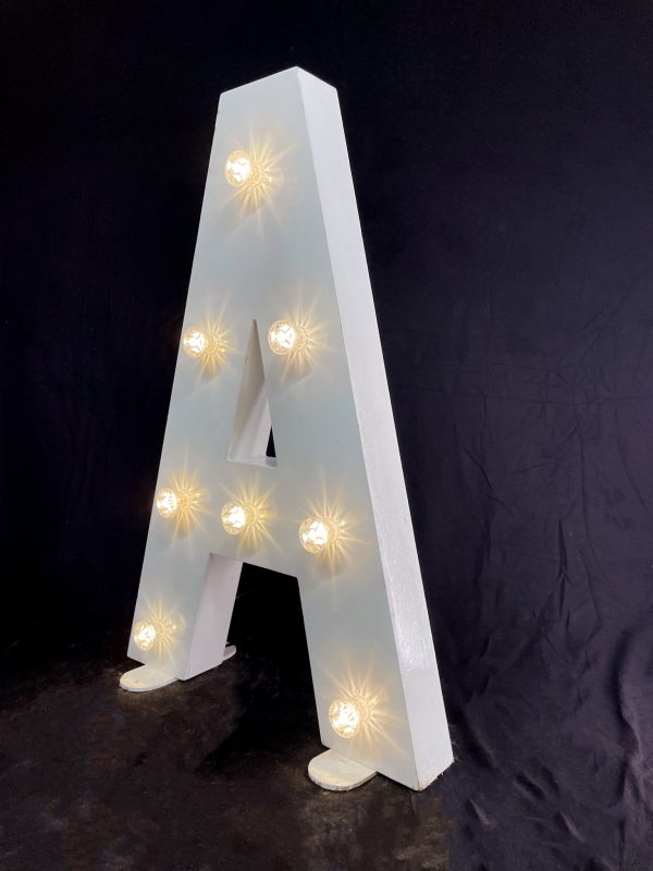 LED Light Up Letter A